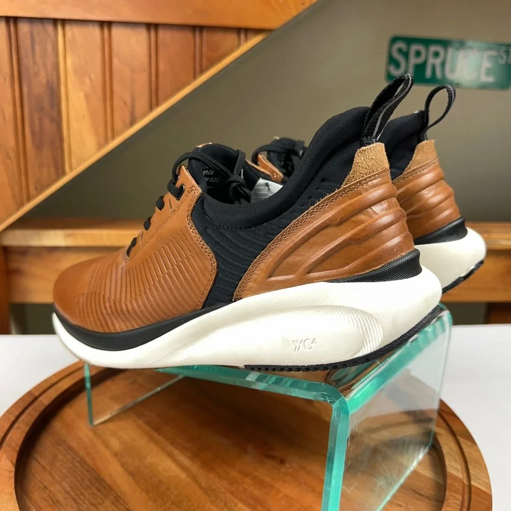 Johnston & Murphy XC4 TR1-Sport Hybrid Tan Leather 11 Wide Waterproof